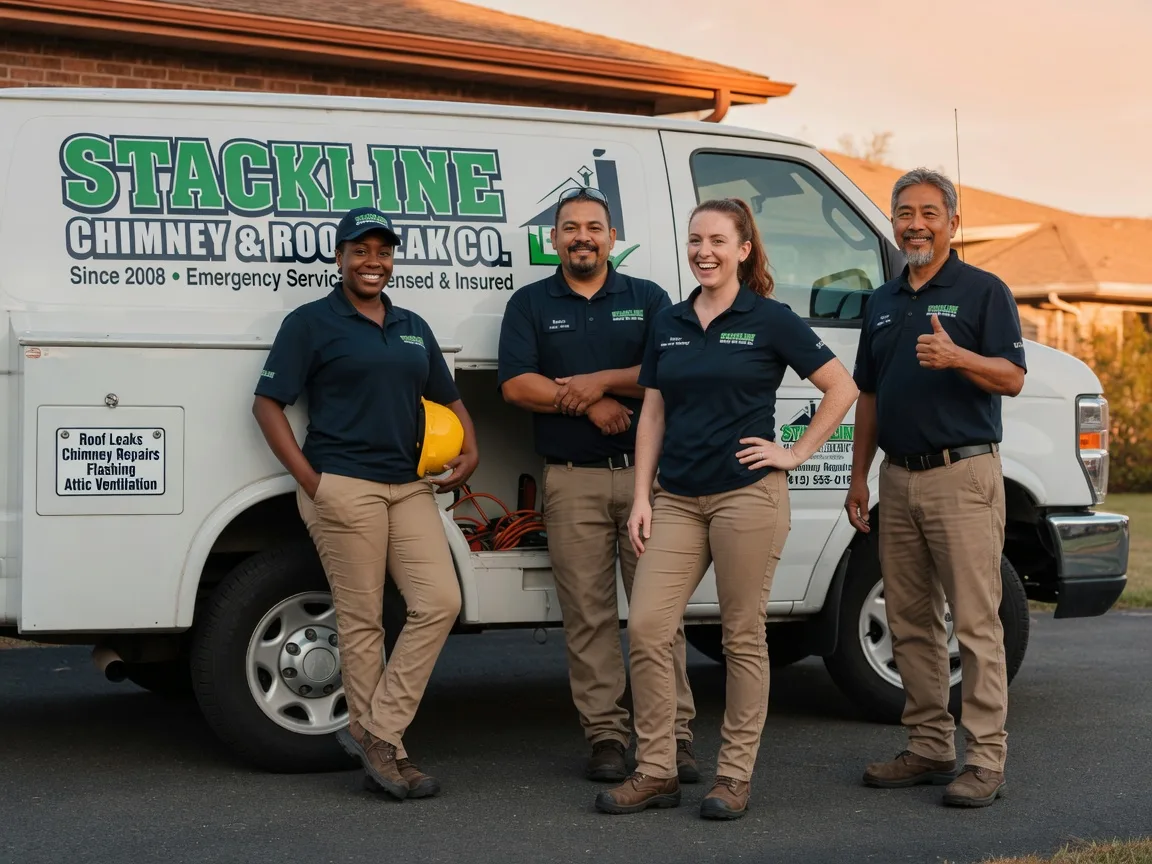 Chimney flashing repair company in Canton, GA
